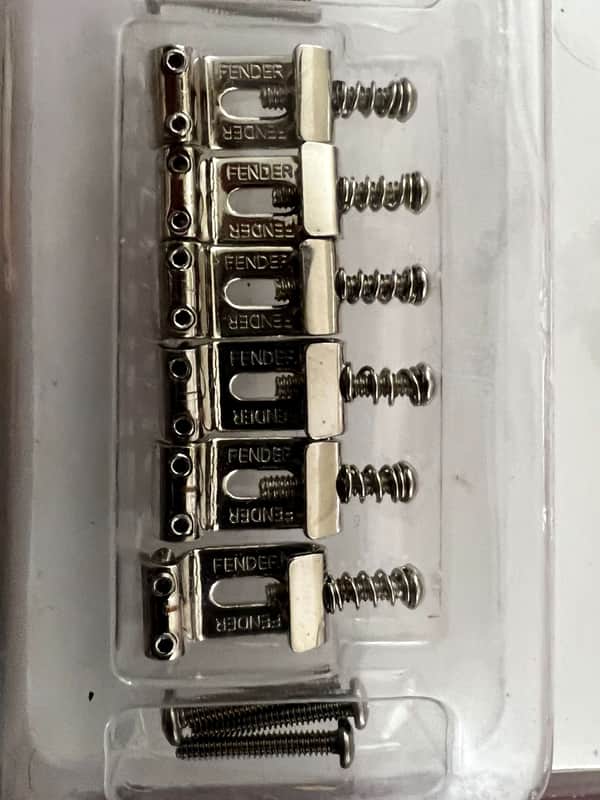 Fender Stratocaster Saddles (6) image 1