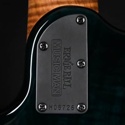 Ernie Ball Music Man JP15 Emerald Glow w/ Roasted Figured Maple Neck *Miami Guitar Exclusive* 2024 (H06726) image 15