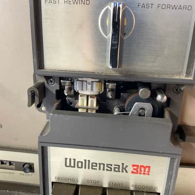 Wollensak T-5740 Stereo Reel to Reel Tape Machine Vintage Deck Discrete Solid State 1960s image 8