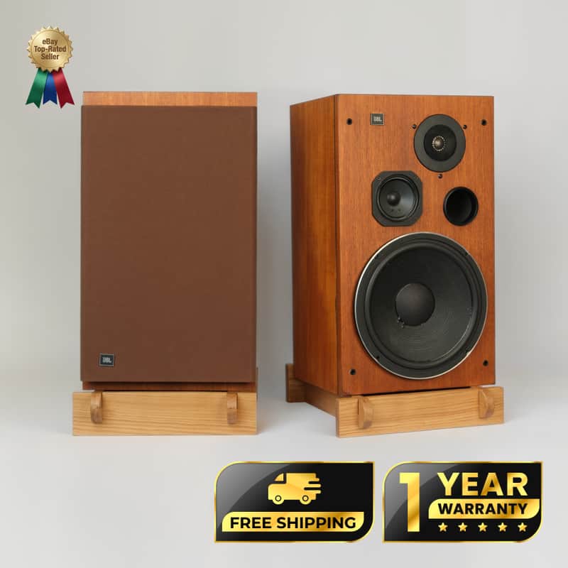JBL 120Ti Vintage Floor Speakers – Professionally Restored – 1-Year Warranty image 1