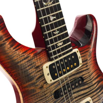 PRS Modern Eagle V 10-Top 2025 Charcoal Cherry Burst image 9