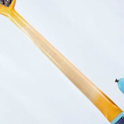 Fender Custom Shop Limited Edition 1966 Jazz Bass Journeyman Relic (Aged Daphne Blue/Matching Head) image 8