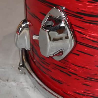 Pearl 9x13" MIJ Rack Tom Drum Red Pearl Vintage 1970's image 5