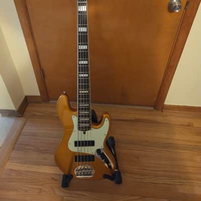 Lakland Skyline J-Sonic 5 2010's - Aztec Gold image 1