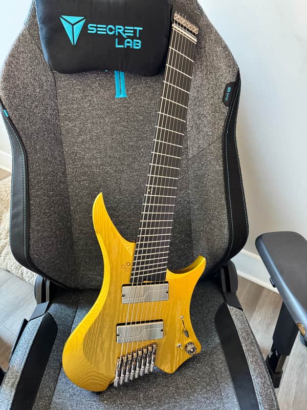 GOC Guitars Illumina 8 MTLX - Metallic Gold | Reverb