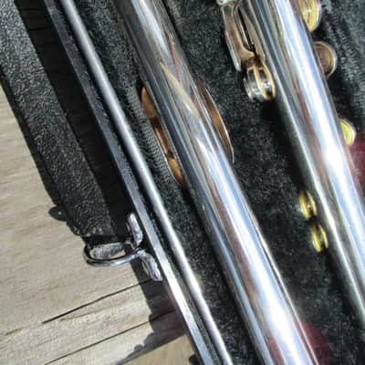 Yamaha YFL-225SII Standard Flute 2000s - Silver-Plated image 7