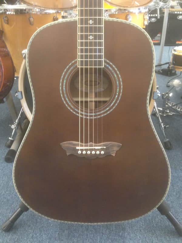 New Washburn Vintage Series WSJ124K Acoustic Guitar with Hard Shell Case image 1