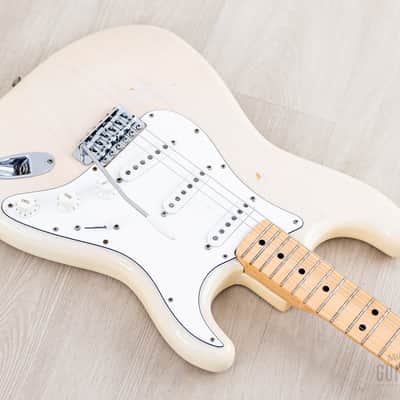 1975 Fender Stratocaster Vintage Electric Guitar Blonde, 100% Original w/ Case image 9