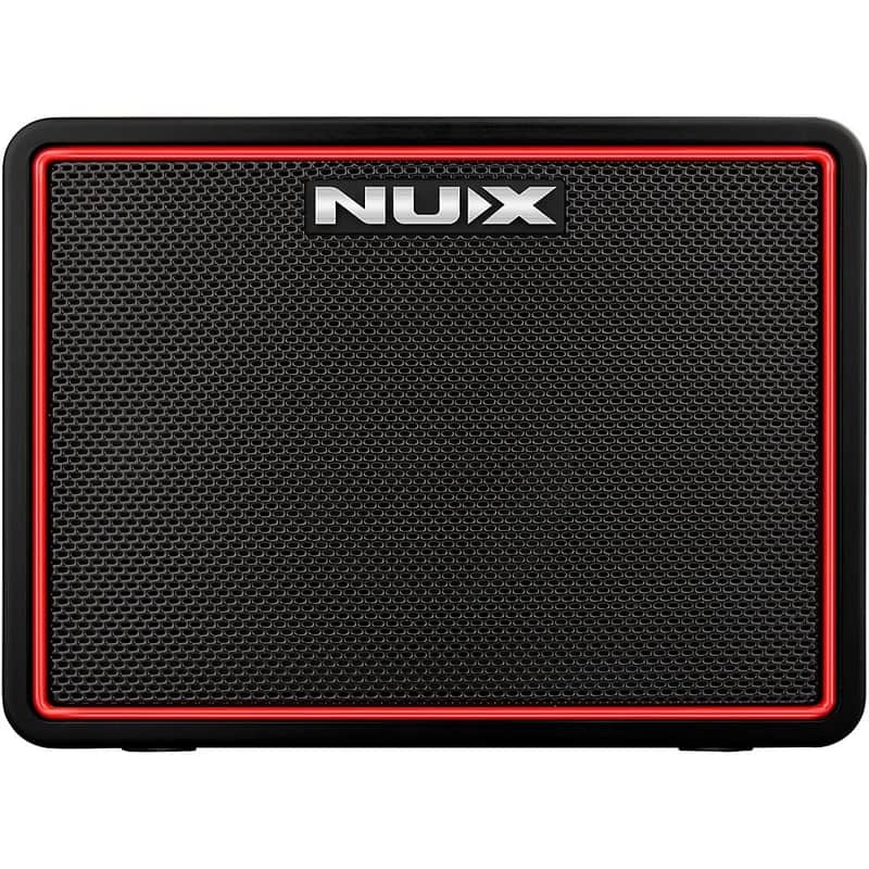 NuX Mighty Lite BT MKII 3-Watt Portable Desktop Modeling Guitar Amp for Guitars and Basses, Black image 1