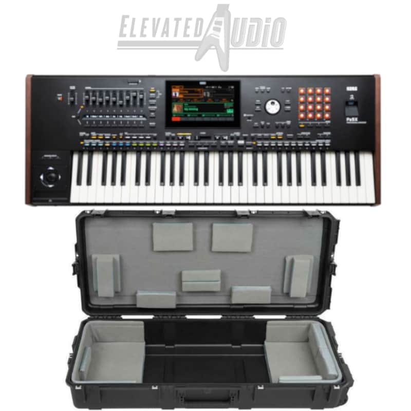 KORG Pa5X 61-Key Arranger, BRAND NEW w/ FREE SKB Rolling Hard Case. Buy @ CA's #1 Dealer! image 1