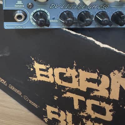 DV Mark DV Little GH 250 Greg Howe Signature 2-Channel 250-Watt Guitar Amp Head 2016 - Present - Blue image 10