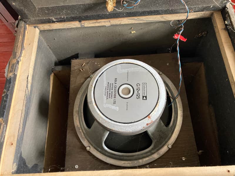 2 x Celestion G12-125 Circa 1980 in Sub Cabinets image 1