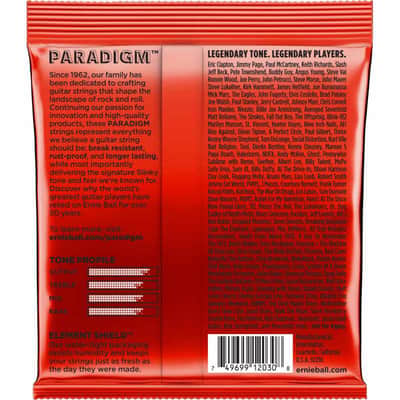 Ernie Ball 2030 Paradigm skinny top heavy bottom / 7 cordes 10-62 image 2