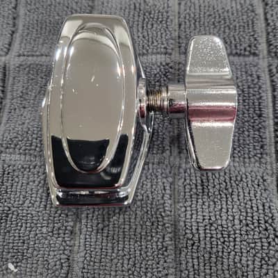Tama Floor Tom Leg Mounts (3) - Chrome (used) MTB25 T-bolt image 2