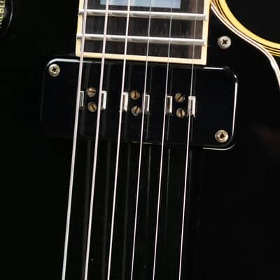 Gibson Vintage 1973 Les Paul Custom '54 Reissue Electric Guitar - Ebony with Hardshell Case - Used image 15