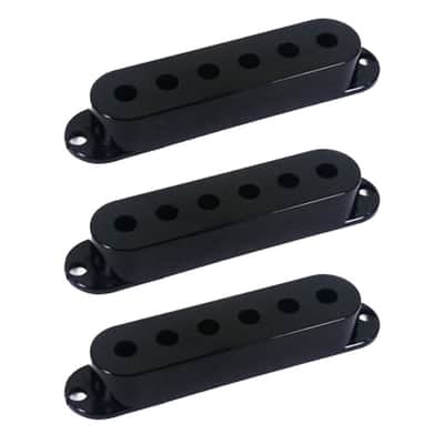 Seymour Duncan S-Cover Set of 3 Strat Pickup Covers with No Logo
