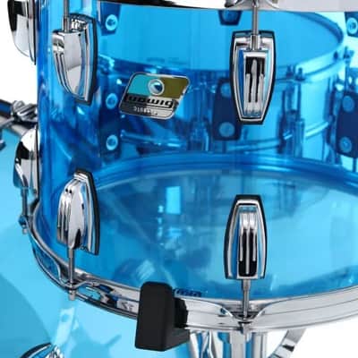 Ludwig Vistalite Blue ZEPP Set 5-piece Shell Pack 14/16/18/26/14S image 2