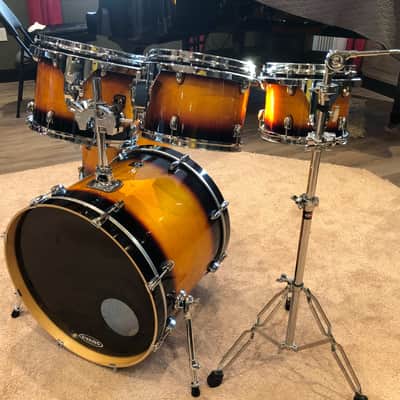 Gretsch Catalina Birch Sunburst 5 Piece Shell Pack image 8