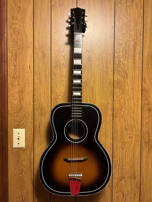 Low Action, A+ intonation rocker! 1961-7 Kay K5160 with original bridge and bonus rubber bridge image 1
