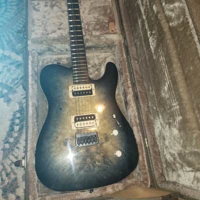 Ayala BastardCaster Custom Tele 2019 Midnight Blue Burst image 3