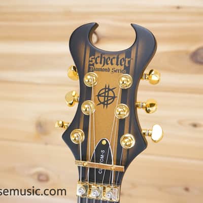 Schecter Synyster Gates Signature Custom-S Sustainiac - Satin Gold Burst image 13