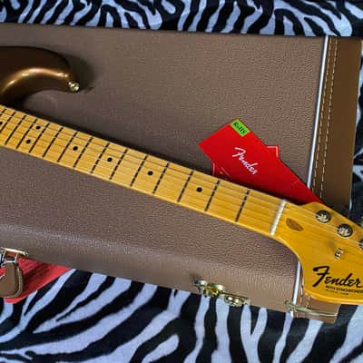 NEW! 2024 Fender Bruno Mars Stratocaster Mars Mocha - Limited Edition - Authorized Dealer - In-Stock! 7.8lbs - G02643 image 5