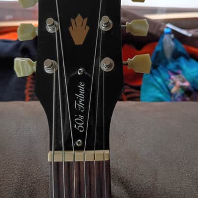 2013 GIBSON SG '50S TRIBUTE PROTOTYPE P90 SOAPBARS ONLY MADE 1YR OUT OF PRODUCTION Kickin SG Walnut brownburst image 3
