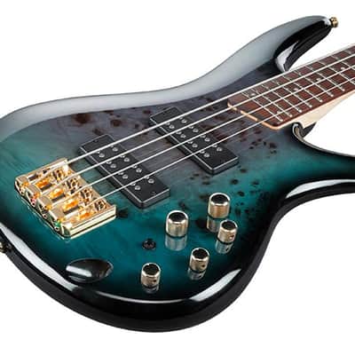 Ibanez SR400EPBDX-TSU Standard Soundgear Bass 2022 - Present - Tropical Seafloor Burst image 1
