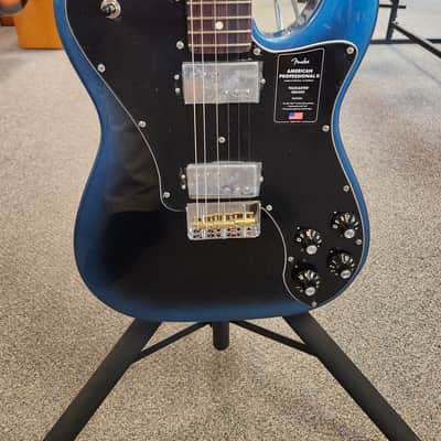New Fender American Professional II Telecaster Deluxe - Dark Night with Fender Deluxe Molded Case image 1