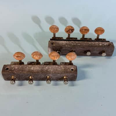 1950s Kluson No Line 8 String Tuning Machine Set! 2 P276 image 2