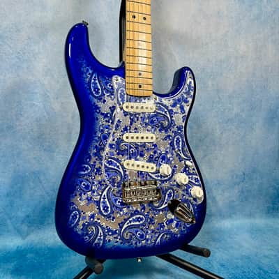 *NEW IN BOX* 2026 Fender Japan Limited Edition Indigo Paisley Stratocaster, Fender Tokyo Store Exclusive, MIJ image 2