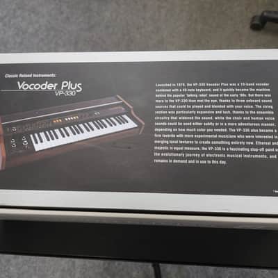 Roland VP-03 Boutique Series Vocoder Plus Synthesizer Module 2016 - Present - Black image 5
