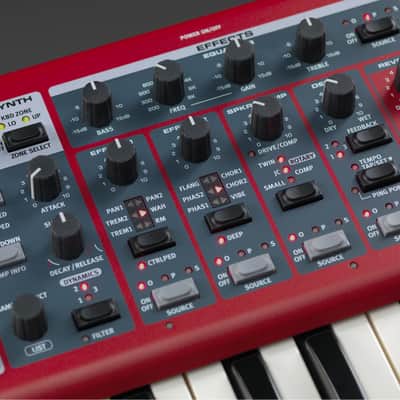 Nord Electro 6D 73 Semi-Weighted 73-Key Digital Piano - Red image 8