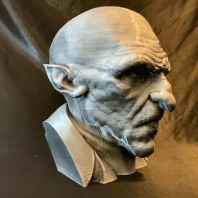 Nosferatu Headphone Stand! Horror Movie Vampire Holder Rack like Dracula/Frankenstein/Mummy/Werewolf image 3