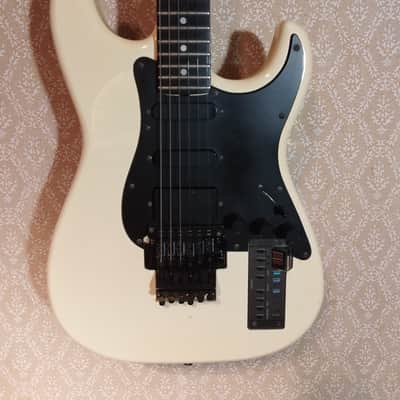 Casio Guitar Synth MIDI Built-in iPD Sound Generator PG-380 1987 - White image 2