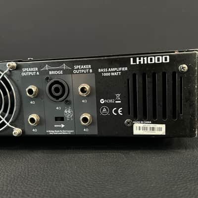 Hartke LH1000 HyDrive 750/1100w Hybrid Bass Head 2010s - Black image 9
