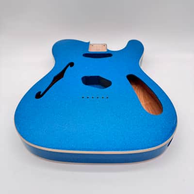 Hoodoo Telecaster Thinline Body Double-Bound Alder Super Light htb6433 image 5
