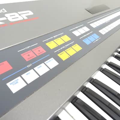 Roland JX-8P & PG-800 Vintage Analog Synthesizer & Programmer w/ Original Manual & Brochure NICE! image 11