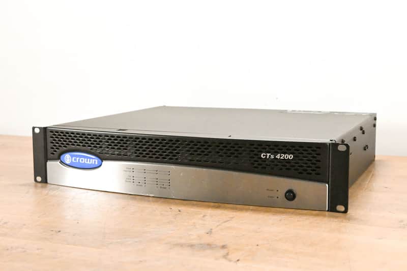 Crown CTs 4200 Four-Channel, 260W Power Amplifier CG012PP image 1