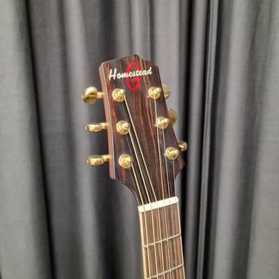 Homestead Guitars DS - Dreadnought Slope Shoulder - DS 2019 039 - Adirondack top AAA - Rosewood s/b image 4