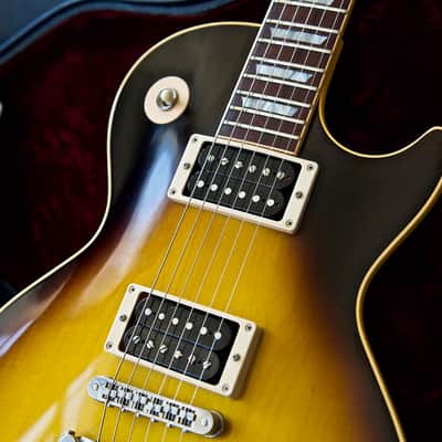 Gibson Les Paul Slash Piezo 2004 - Dark Tobacco Sunburst image 8