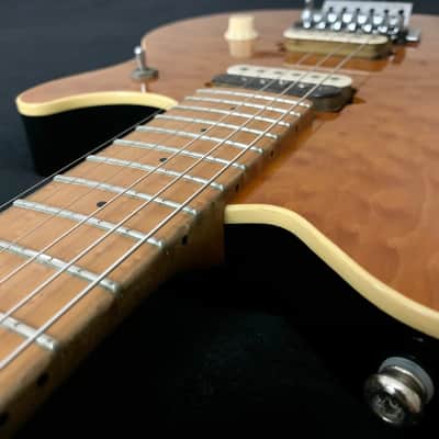 1997 Ernie Ball Music Man AXIS EX [EARLY Production MIJ Van Halen] Translucent GOLD Relic EVH D-Tuna image 6