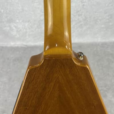 Epiphone Korina Flying V electric guitar with Gibson case image 19
