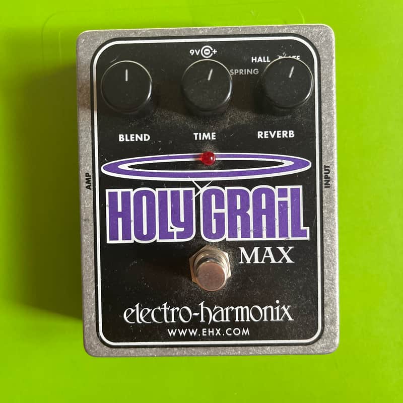 Electro-Harmonix Holy Grail Max Reverb 2014 - Present - Black / Purple / Gray image 1