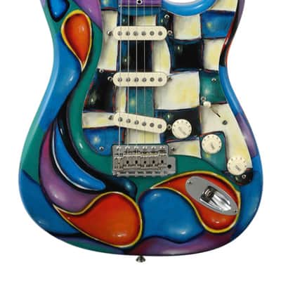Fender Custom Shop 1956 Abstract Strat Master Built Greg Fessler 2009 image 2