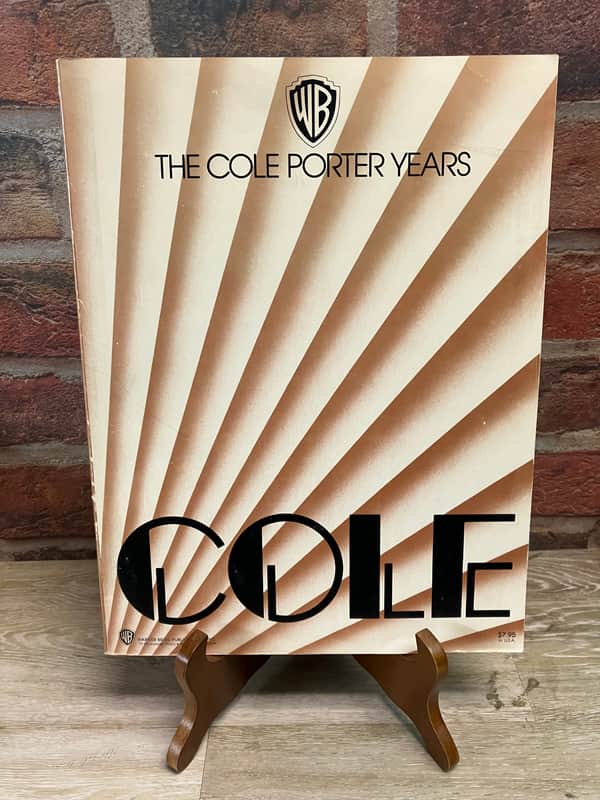 Warner Brothers Publications Lot 431 Cole: The Cole Porter Years 1978 image 1
