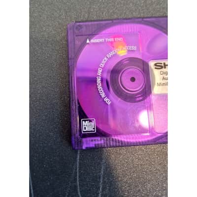 Sharp MD-R80 - Purple Single – Minidisc Recorder - Excellent image 9