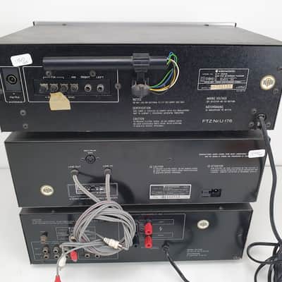 Kenwood KA-300 Amplifier - KX-400 Cassette deck - KT-400 Tuner - Nice Serviced set image 15