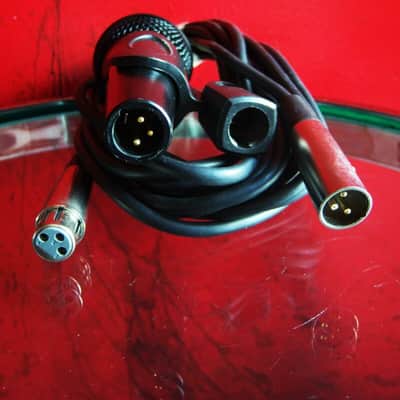 Vintage 1990's Audio-Technica ST95 Mark II 1990's Black dynamic cardioid microphone Low Z w accessories # 2 image 12