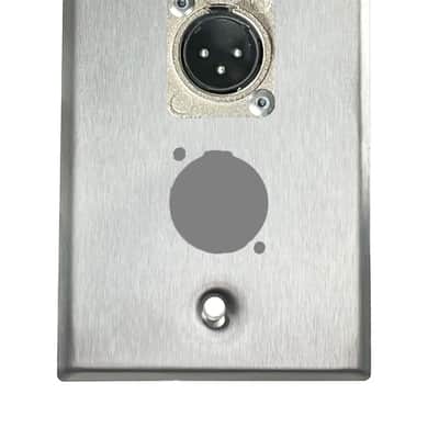 Stainless PROCRAFT SPL-2X-ST-VAR 1 Gang Stainless Pro Audio Installation Wall Plate Loaded, Made in the USA-RJ45 (CAT 5) Feed-Thru / RJ45 (CAT 5) Feed-Thru image 16